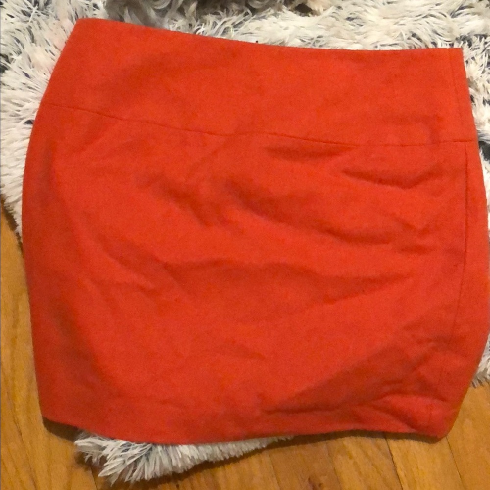 Orange GAP skirt